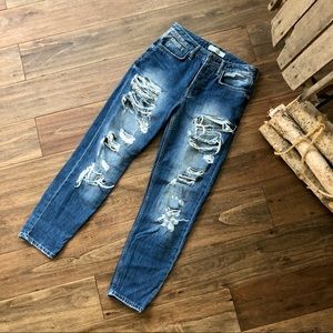 TopShop Moto Hayden distressed jeans